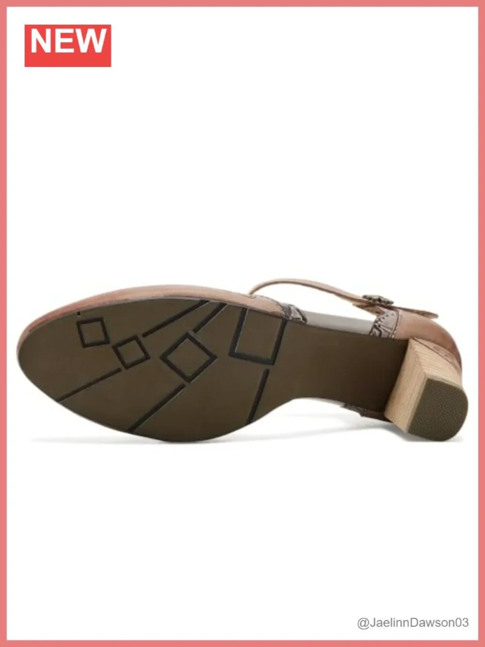 Women's Leather Embroidered Pumps Kitten Heel Hook & Loop Almond Toe
